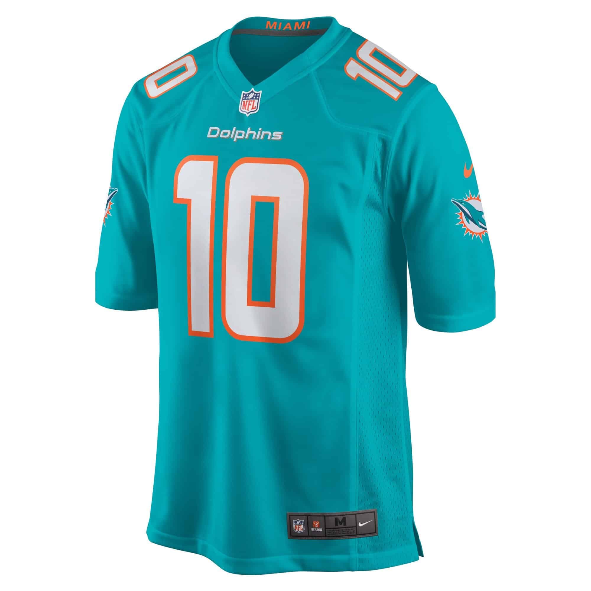 Nike NFL Miami Dolphins Tyreek Hill 10 Primera Equipación de Juego