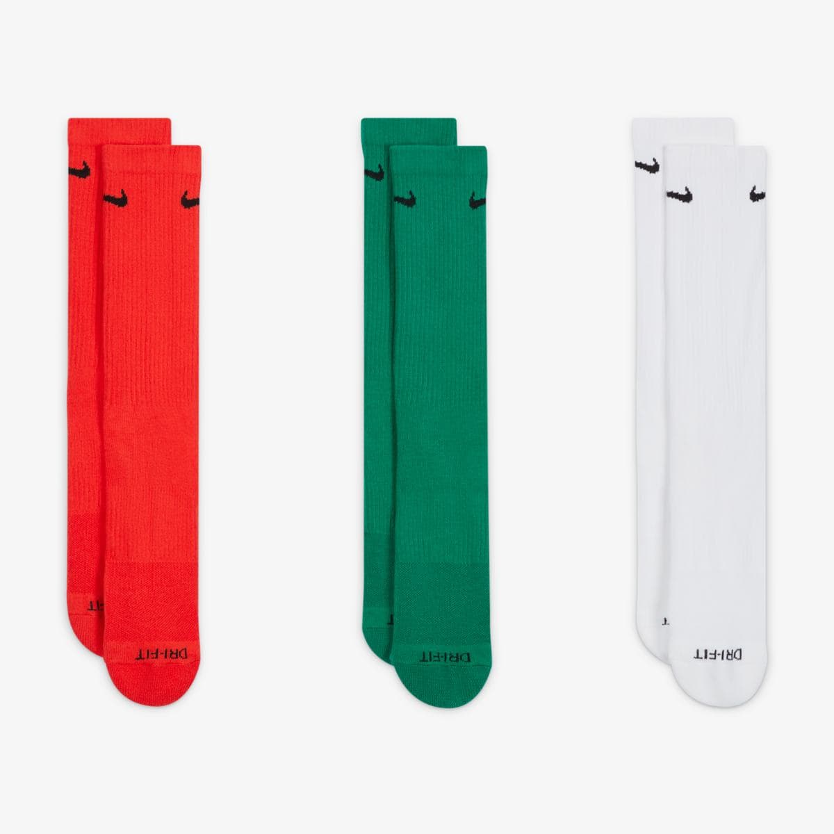 Nike Everyday Plus Calcetines Acolchados de Algodón Pack de 3 Pares