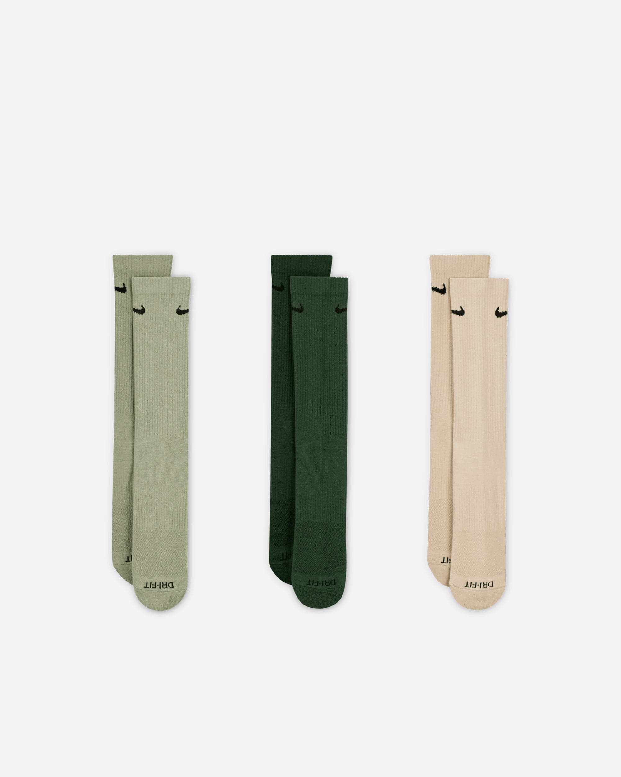Nike Everyday Plus Calcetines Acolchados de Algodón Pack de 3 Pares